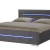 Polsterbett mit LED-Beleuchtung Bicester | Höffner