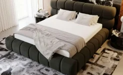Polsterbett mit Stauraum Marlow | Anthrazit, 140 cm