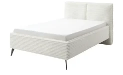 Polsterbettgestell flauschiger Mega-Cord Bezug Matera | 140 cm, mit Bettkasten