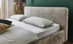 Polsterbettgestell Mattis | Beige, Bouclé | Höffner
