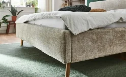 Polsterbettgestell Mattis | Beige, Bouclé | Höffner