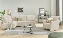 Polstermöbel Oelsa Ecksofa Mallorca | Creme, Grundfunktion