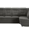 Polstermöbel Oelsa Ecksofa Andorra | Grau, rechts
