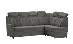 Polstermöbel Oelsa Ecksofa Andorra | Grau, rechts