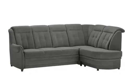Polstermöbel Oelsa Ecksofa Andorra | Grau, rechts
