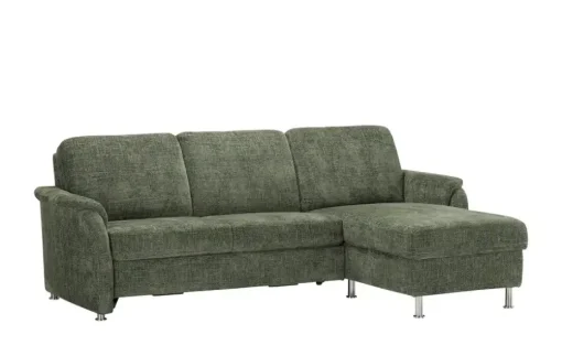 Polstermöbel Oelsa Ecksofa Selecta-Home | Grün, Erweiterte Funktion