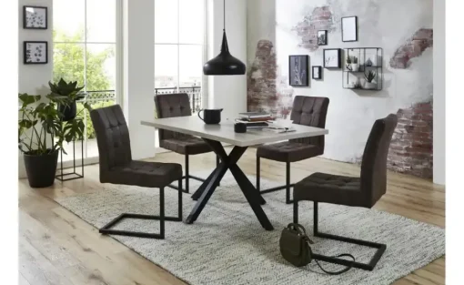 Polsterschwingstuhl 2er-Set | Möbel Höffner