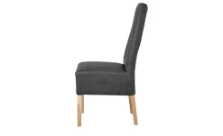 Polsterstuhl 2-er Set aus Buche Marlon | Anthrazit, Buche