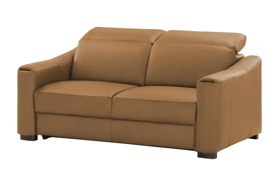 Ravensberger Werkstätten Einzelsofa Echtlederbezug Corby | Cognacbraun, 2,5
