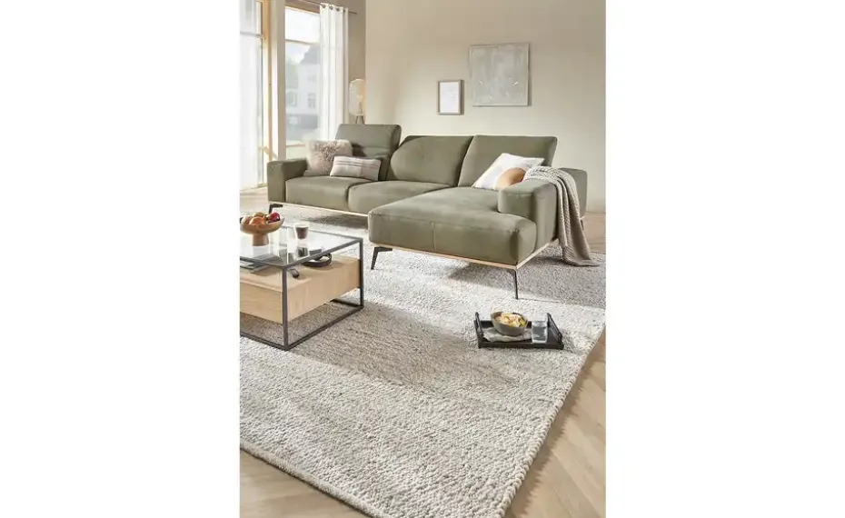 Ravensberger Werkstätten Ecksofa Oakland | Olivgrün, rechts