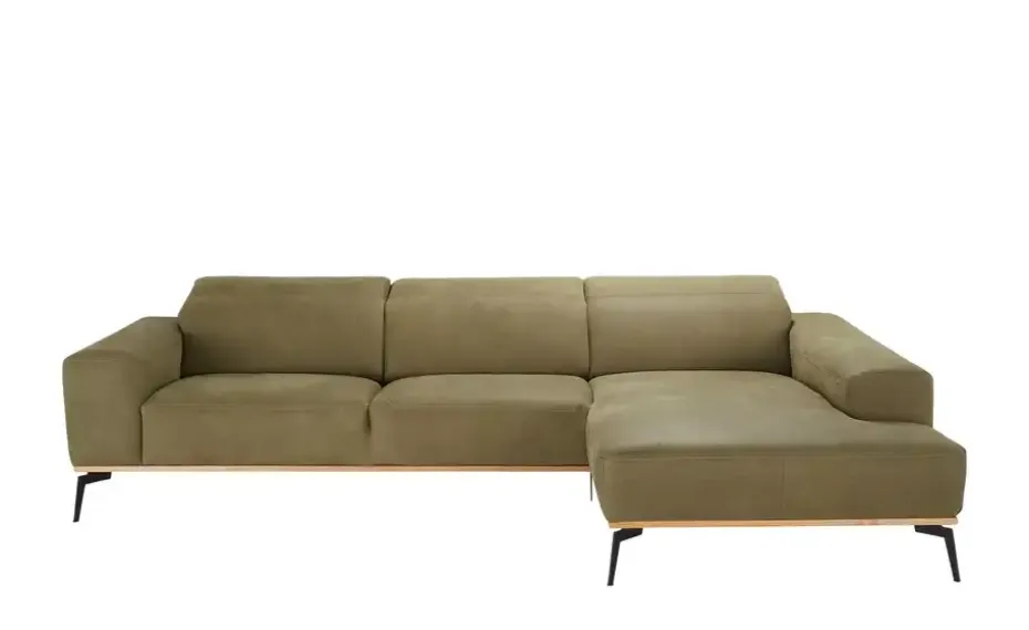 Ravensberger Werkstätten Ecksofa Oakland | Olivgrün, rechts