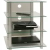 Regal Blados | silberfarben, transparent | Höffner