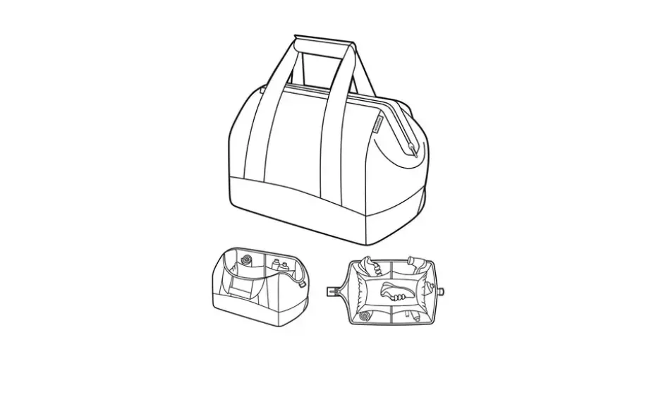reisenthel Reisetasche | Schwarz | Möbel Höffner