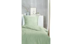 Renforcé Bettwäsche-Set | Olivgrün, 200 cm | Höffner