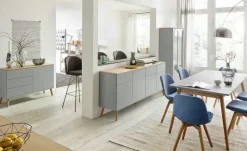 Roomers Standvitrine  Scan | Grau, matt, Hellgrau