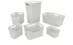 Rotho Aufbewahrungsbox BRISEN | Weiß, 18 Liter