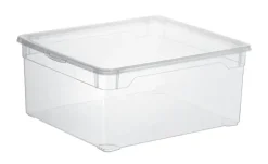 Rotho Aufbewahrungsbox  CLEAR | 40 cm | Möbel Höffner