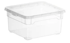 Rotho Aufbewahrungsbox  CLEAR | 19 cm | Möbel Höffner