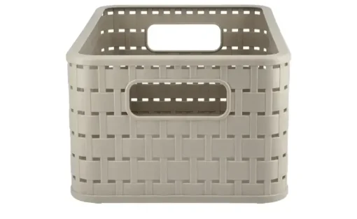 Rotho Aufbewahrungsbox COUNTRY | Cappuccino, A5 / 6 Liter