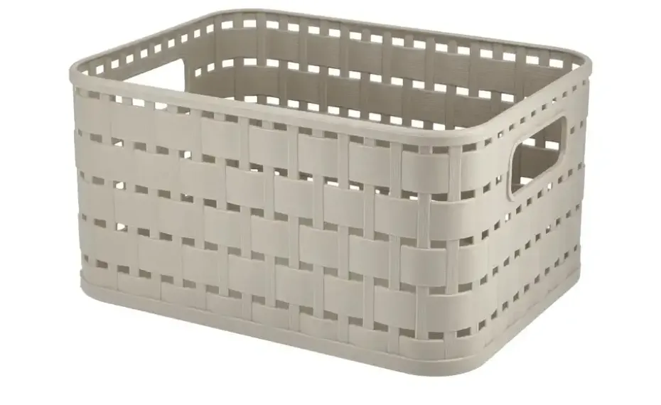 Rotho Aufbewahrungsbox COUNTRY | Cappuccino, A6 / 2 Liter