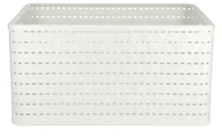 Rotho Aufbewahrungsbox COUNTRY | Weiß, A4 / 18 Liter