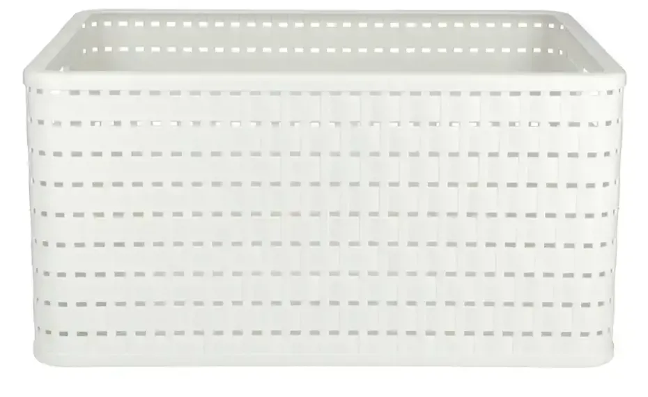 Rotho Aufbewahrungsbox COUNTRY | Weiß, A4 / 18 Liter