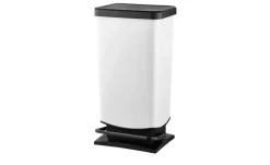 Rotho Treteimer PASO | Weiß, 40 l | Möbel Höffner