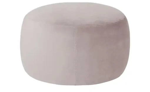 Samt Hocker Amadi | Altrosa | Möbel Höffner