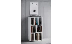 Schallplatten-Möbel Schaltino | Weiß | Möbel Höffner