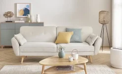 Schlafsofa Konstantina | Creme | Möbel Höffner