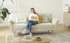 Schlafsofa Konstantina | Creme | Möbel Höffner