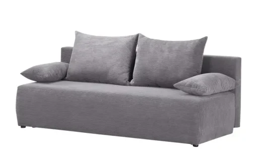 Schlafsofa Libia | Dunkelgrau | Möbel Höffner