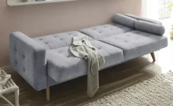 Schlafsofa mit Bettkasten Fjord | Grau | Möbel Höffner