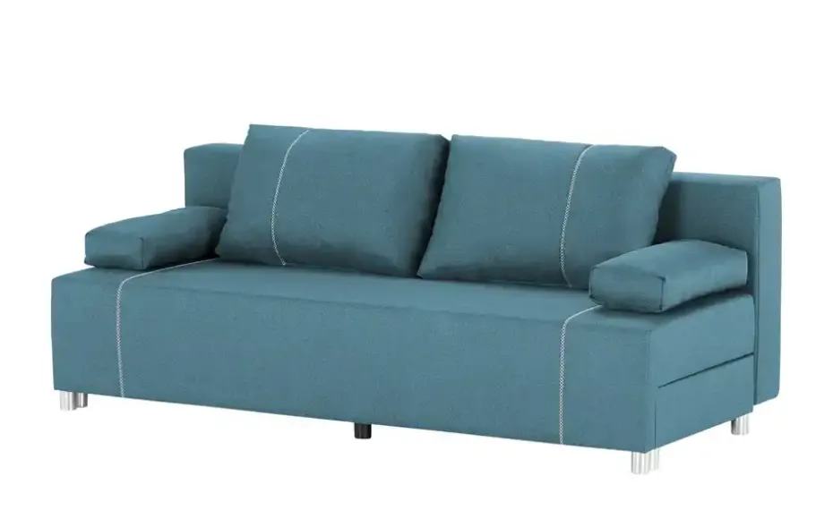 Schlafsofa Pat | Petrol | Möbel Höffner