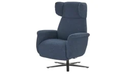 SCHÖNER WOHNEN Kollektion Drehsessel Catola Lazyline | Dunkelblau