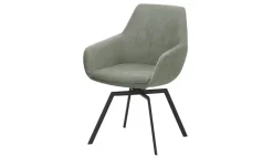 SCHÖNER WOHNEN Kollektion Armlehnenstuhl Cosy | Hellgrau