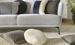 SCHÖNER WOHNEN Kollektion Kissen Arcs | Schwarz, Weiß
