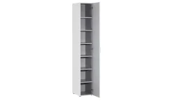 Schrank, 1-türig | 30 cm, Weiß | Möbel Höffner