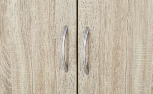 Schrank, 2-türig Multiraumkonzept | Eiche sägerau (Nachbildung)