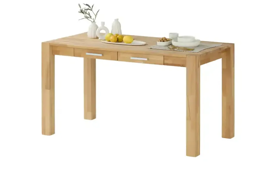 Schreibtisch Chemnitz | Kernbuche | Möbel Höffner