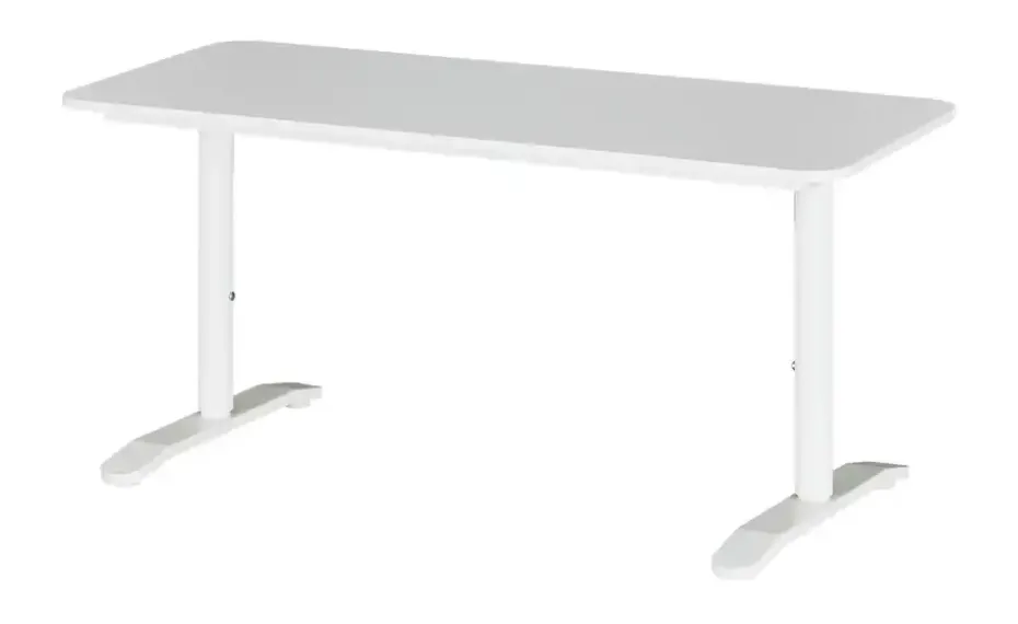 Schreibtisch Main | 140 cm, Weiß | Möbel Höffner