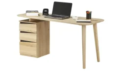 Schreibtisch Treene Neu | Wildeiche | Möbel Höffner