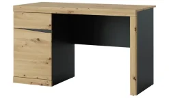 Schreibtisch Turino Neo | Eiche Artisan (Nachbildung), Anthrazit