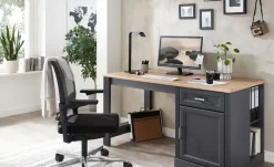 Schreibtisch Varese | Graphit | Möbel Höffner