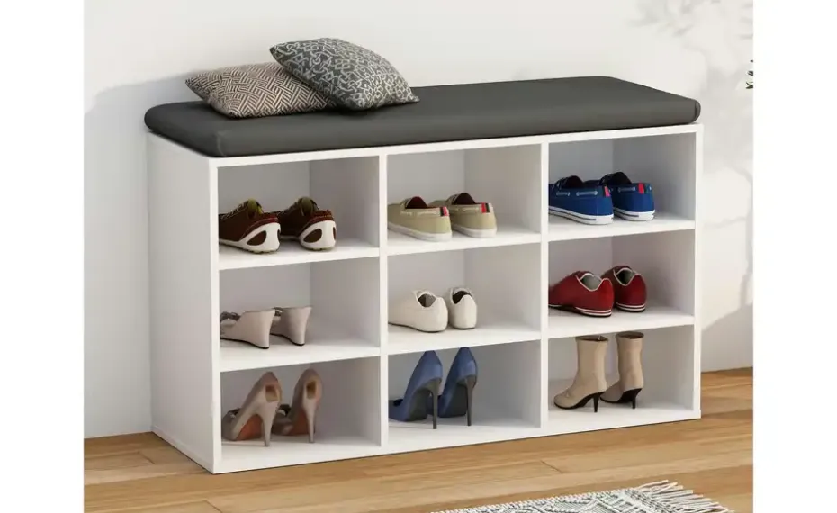 Schuhbank Hinsol | Weiß | Möbel Höffner