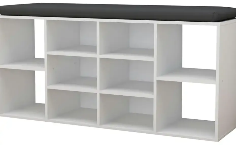 Schuhbank Hinsol | Weiß | Möbel Höffner