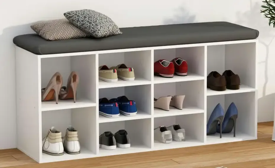 Schuhbank Hinsol | Weiß | Möbel Höffner