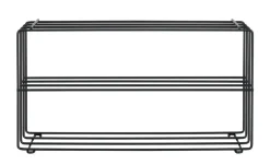 Schuhregal Navazzo | Schwarz, matt | Möbel Höffner