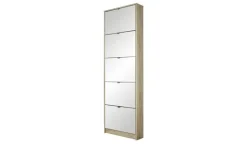 Schuhschrank  Dervio | Eiche sägerau (Nachbildung), Eiche Sonoma (Nachbildung)