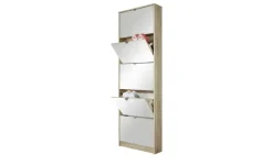 Schuhschrank  Dervio | Eiche sägerau (Nachbildung), Eiche Sonoma (Nachbildung)